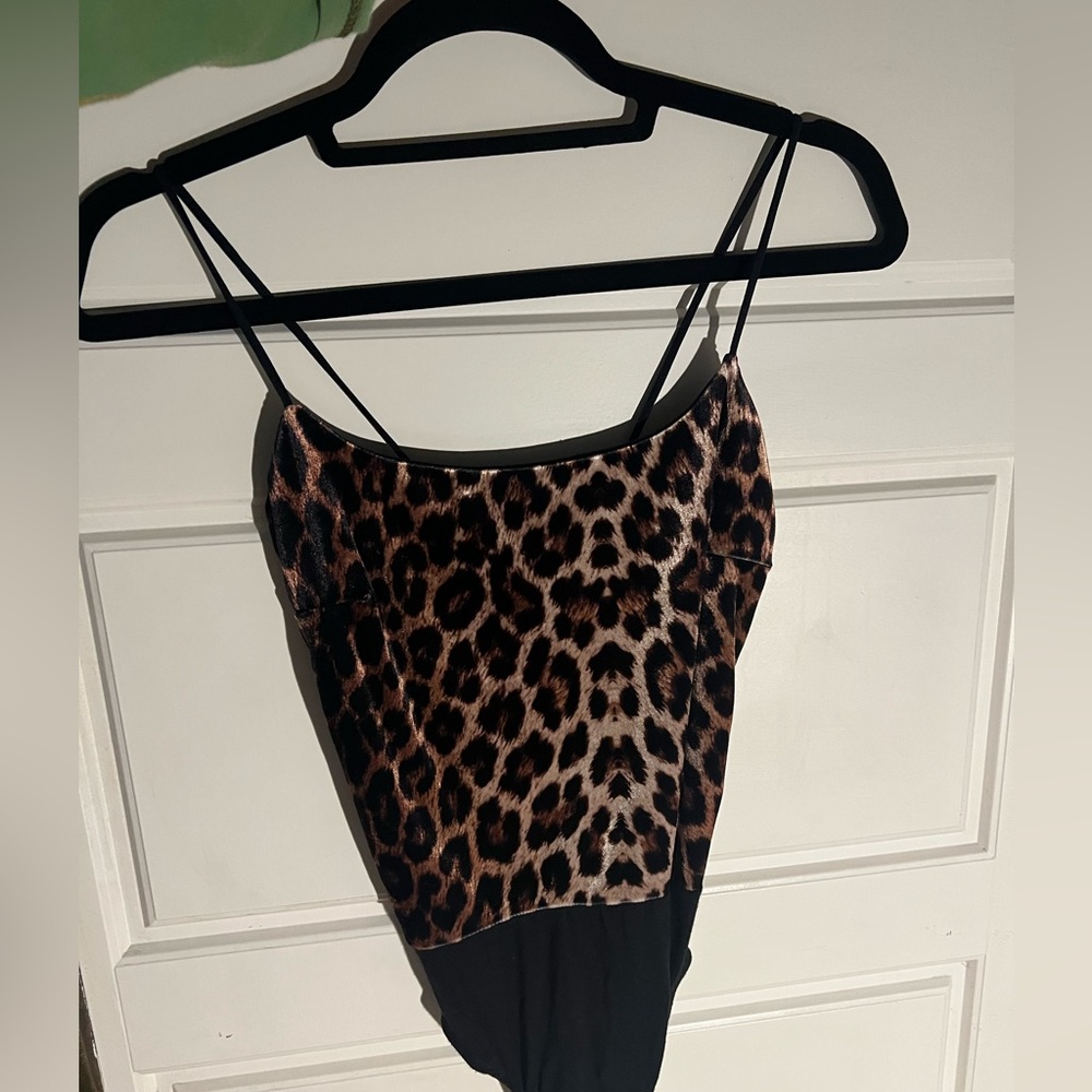 Nasty Gal Leopard Body Suit - Picture 5 of 5